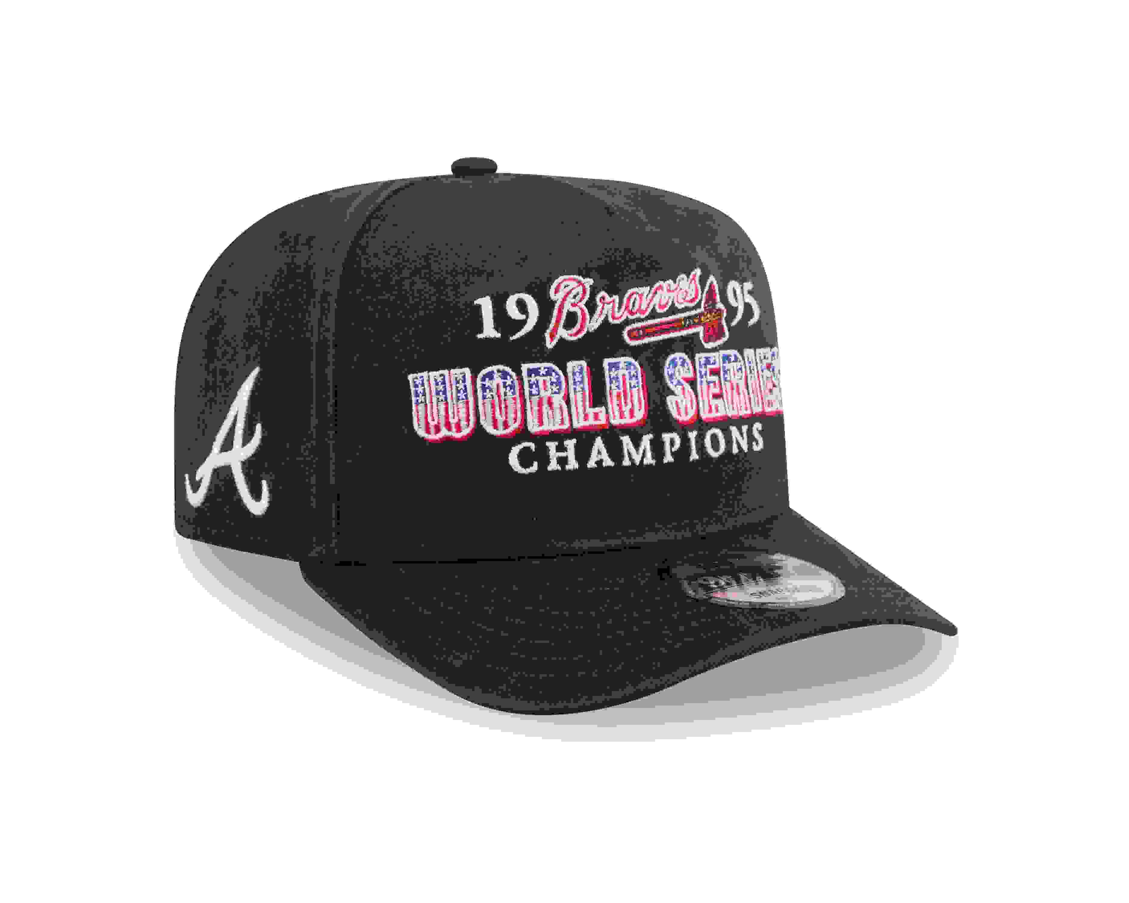 New Era Atlanta Braves 9FIFTY A-Frame Historic Navy Snapback Hat